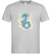 Мужская футболка Air dragon Серый фото