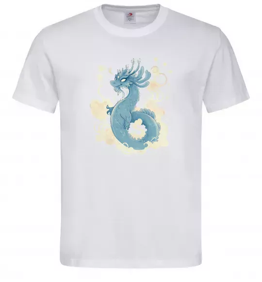 Мужская футболка Air dragon Белый фото