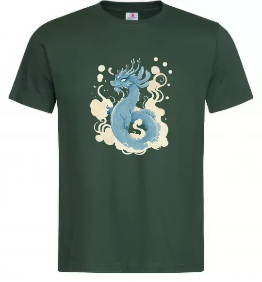 Мужская футболка Air dragon Темно-зеленый фото