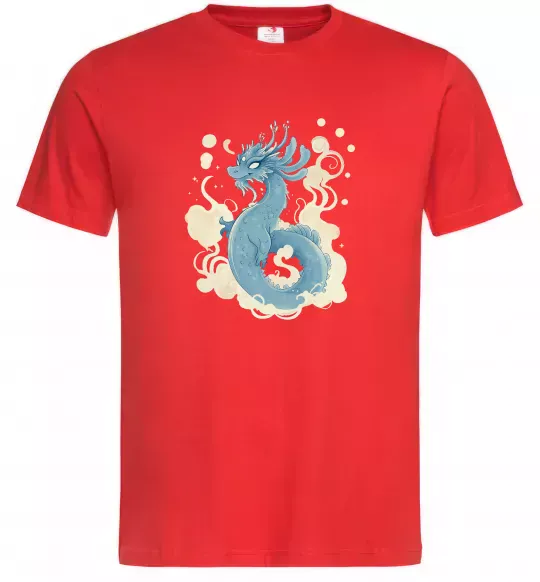 Мужская футболка Air dragon Красный фото