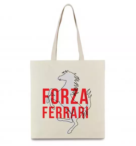 Еко-сумка Forza ferrari Бежевий фото