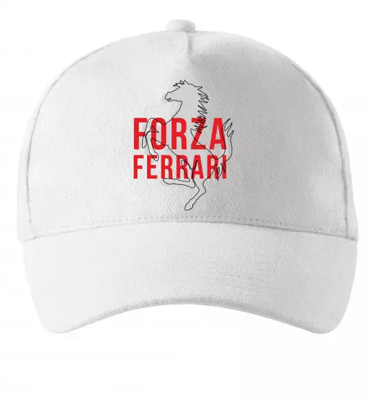 Кепка Forza ferrari Білий фото