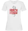 Женская футболка Forza ferrari Белый фото