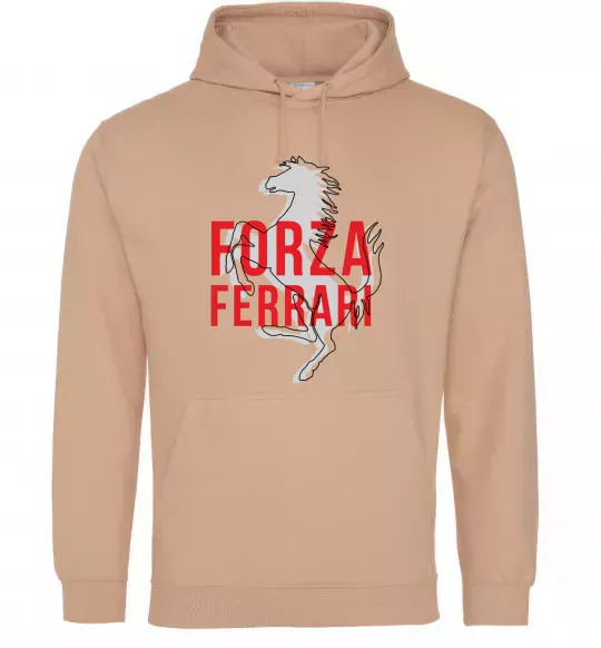 Чоловіча толстовка (худі) Forza ferrari Пісочний фото