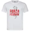 Мужская футболка Forza ferrari Белый фото