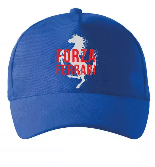 Кепка Forza ferrari Яскраво-синій фото