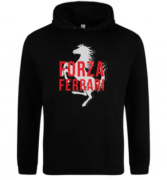 Чоловіча толстовка (худі) Forza ferrari Чорний фото