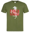 Мужская футболка Forza ferrari Оливковый фото