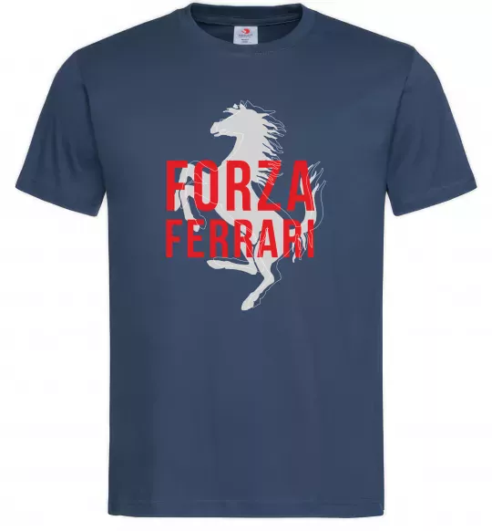 Мужская футболка Forza ferrari Темно-синий фото