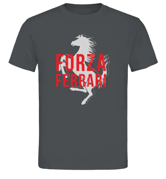 Мужская футболка Forza ferrari Графит фото