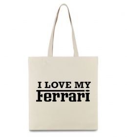 Еко-сумка I love my ferrari