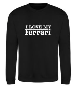 Світшот I love my ferrari