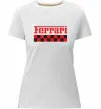 Женская премиум футболка Ferrari Белый фото