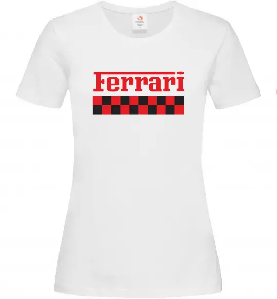 Жіноча футболка Ferrari Білий фото