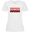 Жіноча футболка Ferrari Білий фото