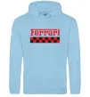 Мужская толстовка (худи) Ferrari Голубой фото