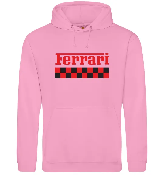 Женская толстовка (худи) Ferrari Розовый фото