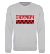 Свитшот Ferrari Серый меланж фото