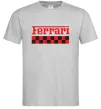 Мужская футболка Ferrari Серый фото