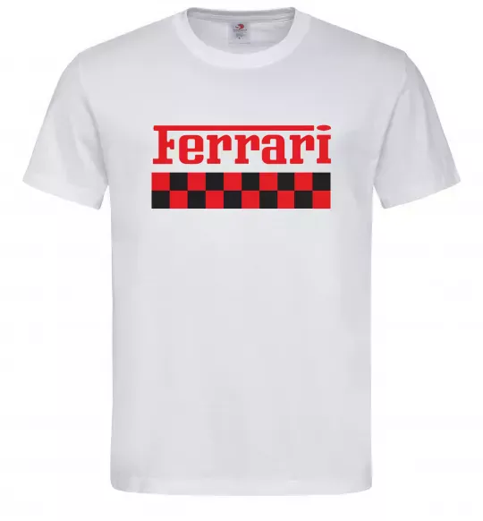 Мужская футболка Ferrari Белый фото