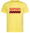 Мужская футболка Ferrari Лимонный фото