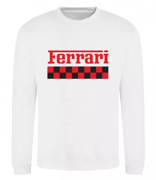 Свитшот Ferrari Белый фото