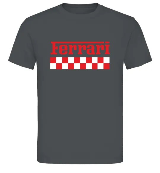 Мужская футболка Ferrari Графит фото