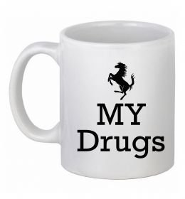 Чашка керамічна Ferrari my drugs