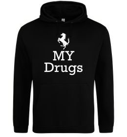 Женская толстовка (худи) Ferrari my drugs