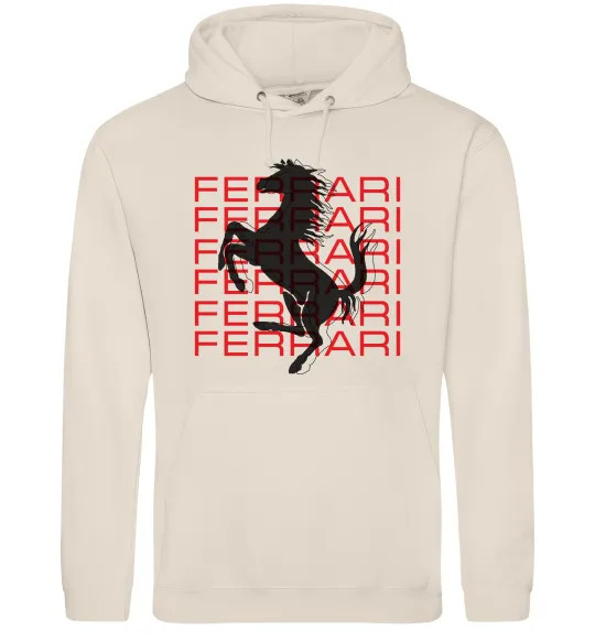 Мужская толстовка (худи) Ferrari logo і написи Таш фото