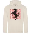 Женская толстовка (худи) Ferrari logo і написи Таш фото