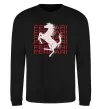 Свитшот Ferrari logo і написи Черный фото
