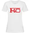 Женская футболка Ferrari F40 Белый фото