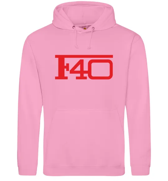 Жіноча толстовка (худі) Ferrari F40 Рожевий фото