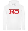 Жіноча толстовка (худі) Ferrari F40 Білий фото