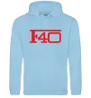 Жіноча толстовка (худі) Ferrari F40 Блакитний фото