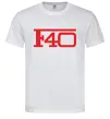 Мужская футболка Ferrari F40 Белый фото