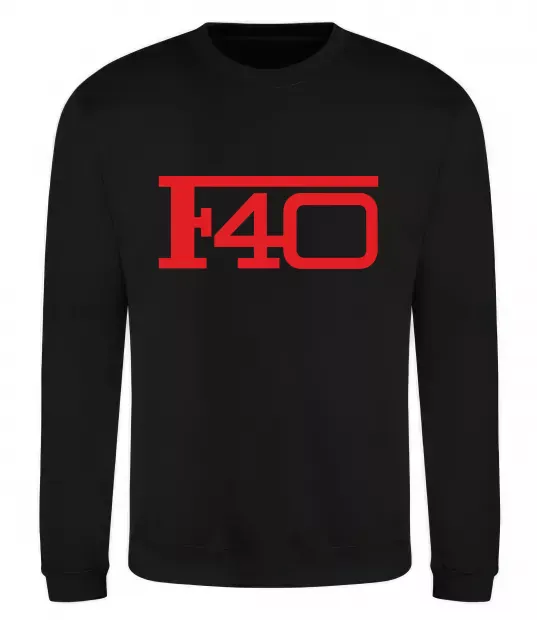 Свитшот Ferrari F40 Черный фото