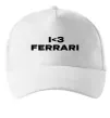 Кепка I <3 Ferrari Білий фото