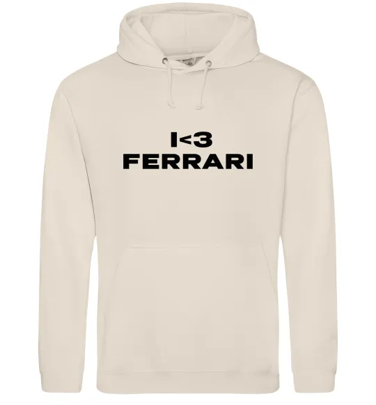 Мужская толстовка (худи) I <3 Ferrari Таш фото