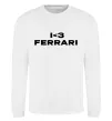 Свитшот I <3 Ferrari Белый фото