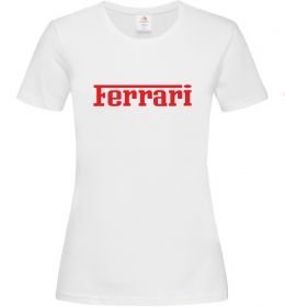 Жіноча футболка Ferrari red