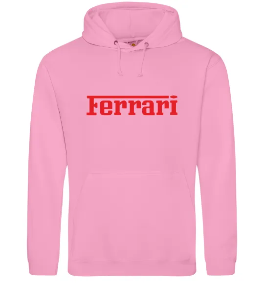 Чоловіча толстовка (худі) Ferrari red Рожевий фото