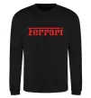 Свитшот Ferrari red Черный фото