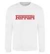 Свитшот Ferrari red Белый фото