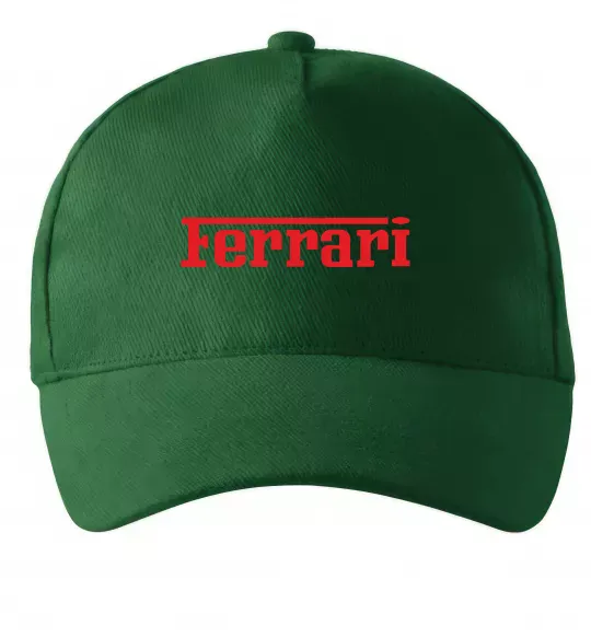 Кепка Ferrari red Темно-зеленый фото