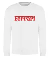 Свитшот Ferrari red Белый фото