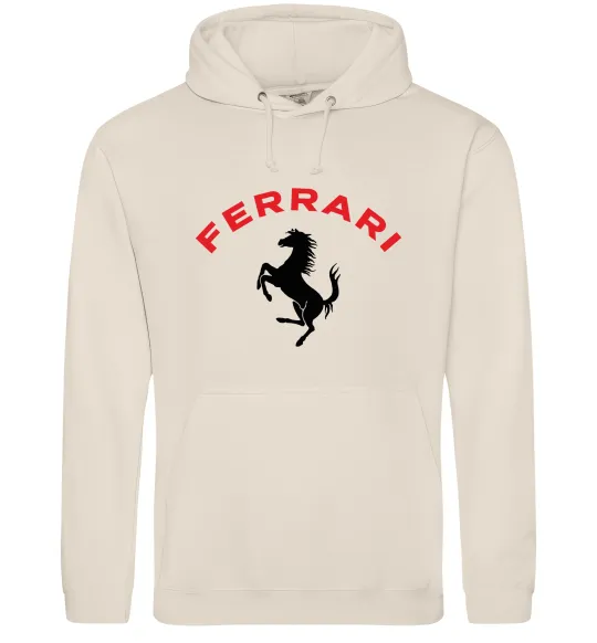 Мужская толстовка (худи) Ferrari напис та лого Таш фото