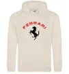 Мужская толстовка (худи) Ferrari напис та лого Таш фото