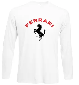 Лонгслив Forza ferrari Белый фото Лонгслив Forza ferrari Белый фото